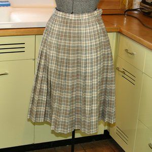 Vintage Austin Hill Pleated Skirt Union Made